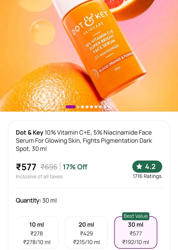 Dot &amp; Key Vitamin C Face Serum