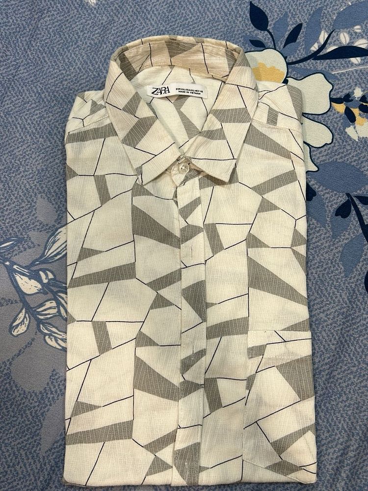 Zara Geometric Print Men's Shirt