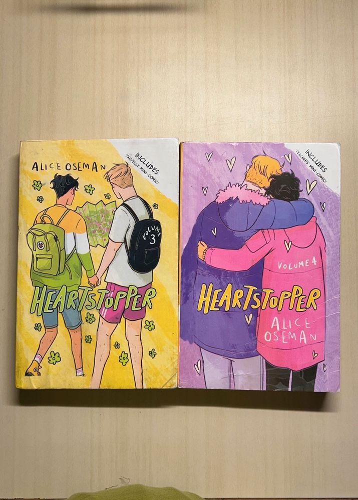 Heartstopper Volumes 3 &amp; 4