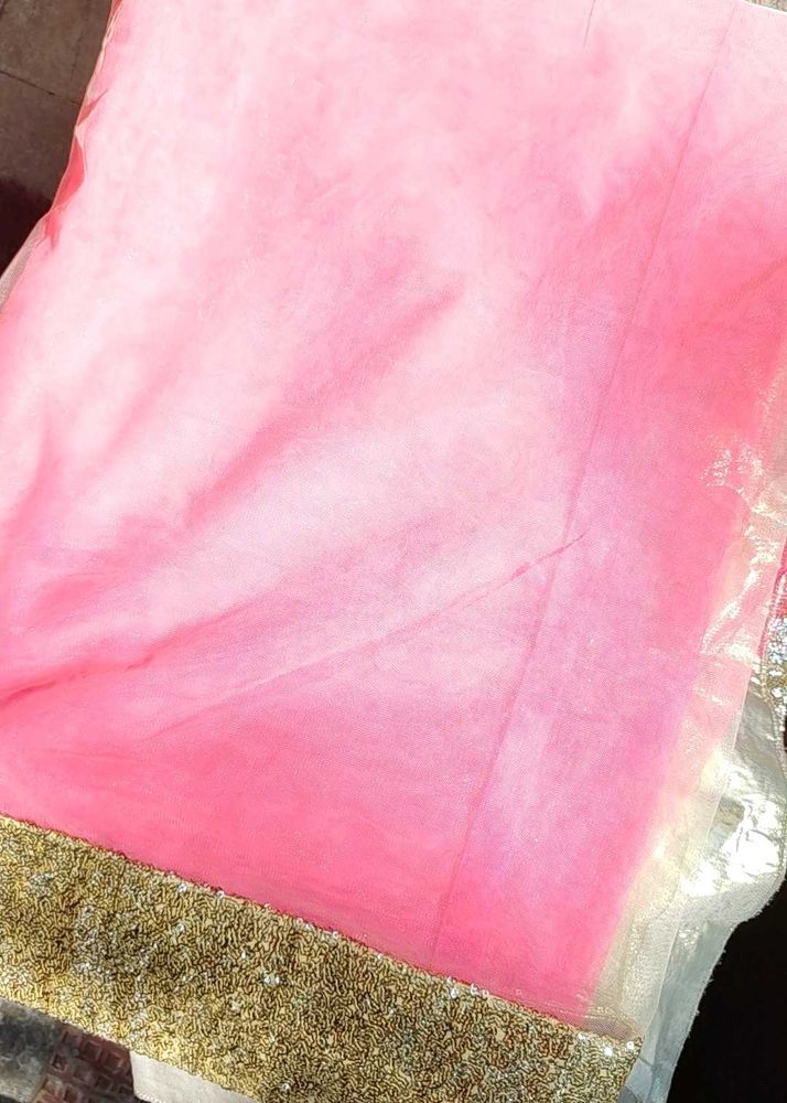 Beautiful Pink Saree