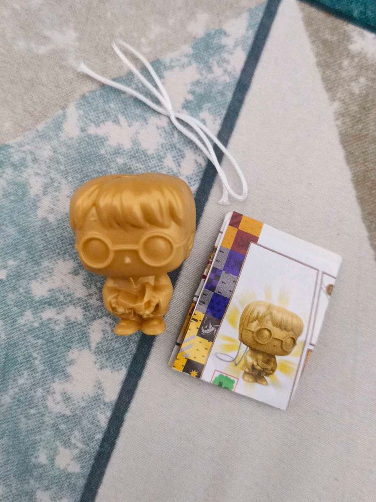 Golden Harry Potter Figure and Cedric