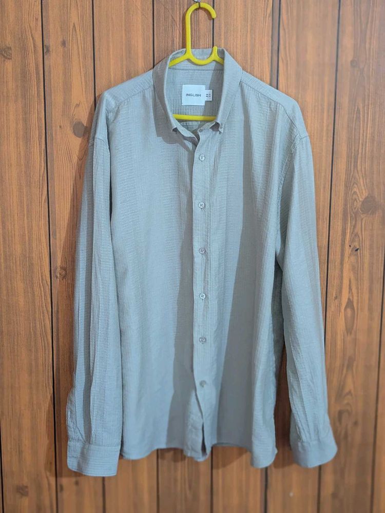 Men's Casual Button-Up Shirt