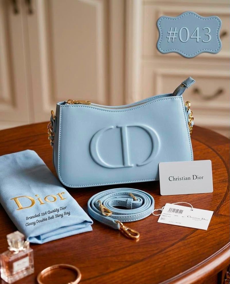 Dior Classy Double Belt Sling Bag