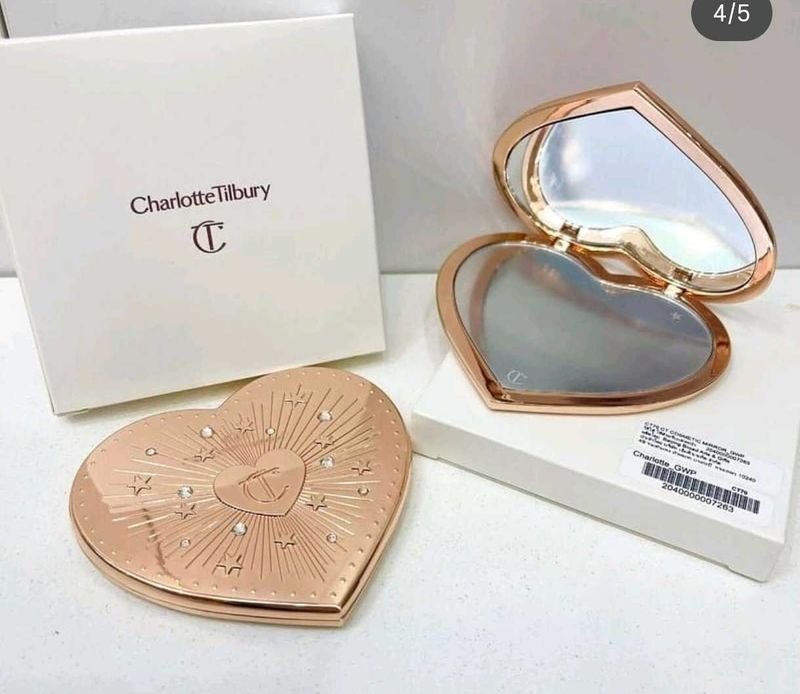 Charlotte Tilbury Double Sided Heart Mirror