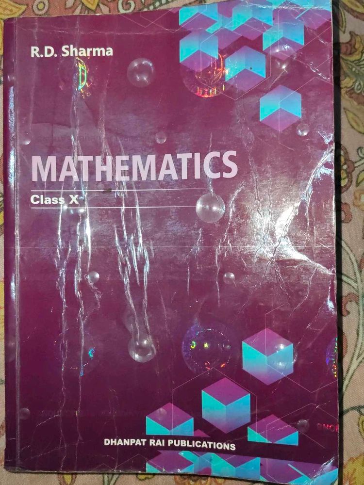 R.D. Sharm  n Mathematics with MCQ book Class X