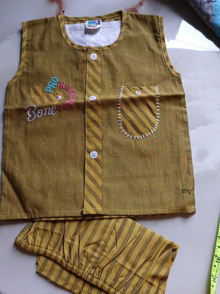Cute Striped Baby Outfit