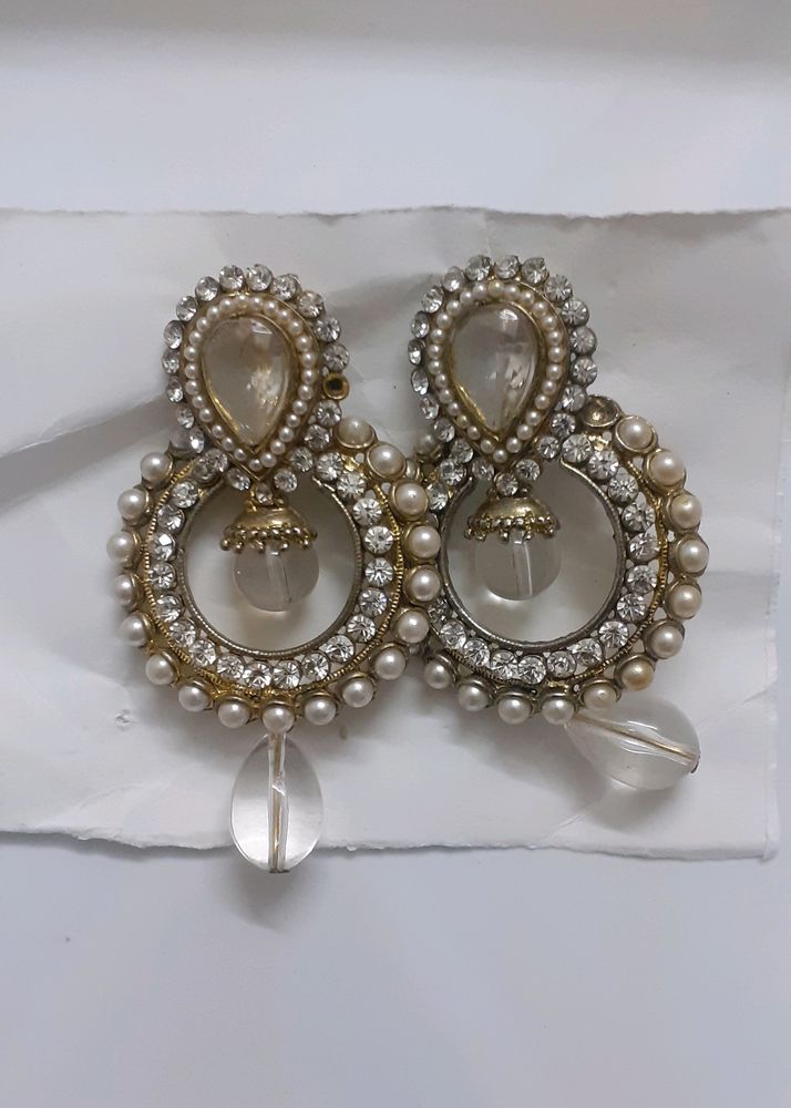 White New Earrings