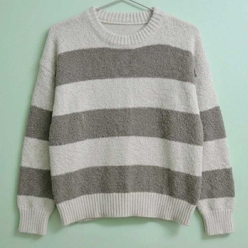 Cozy Striped Knit Sweater