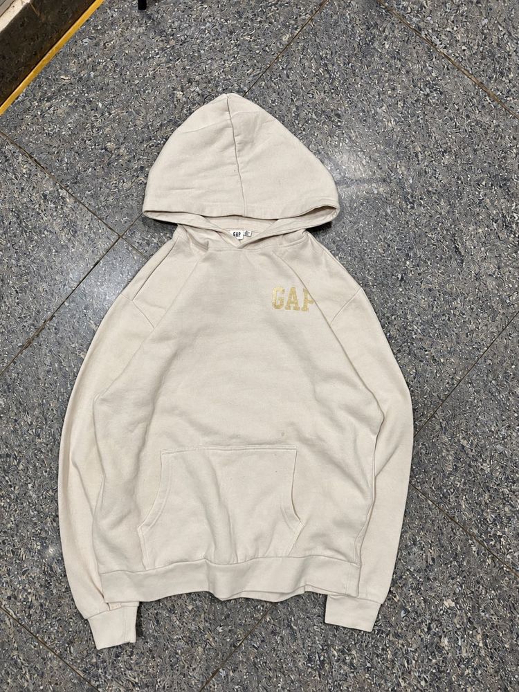 GAP unisex Cream Hoodie