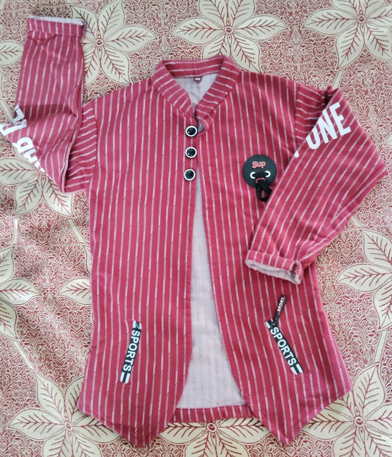 Jacket For Boys On T Shirt