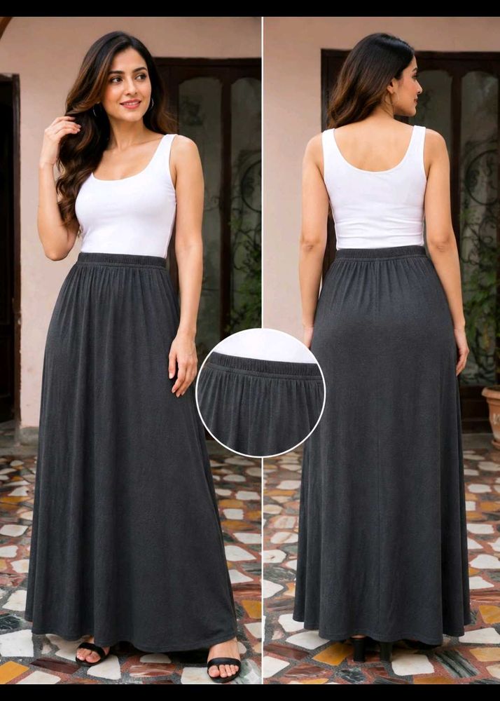 Jananas USA Black Maxi Skirt