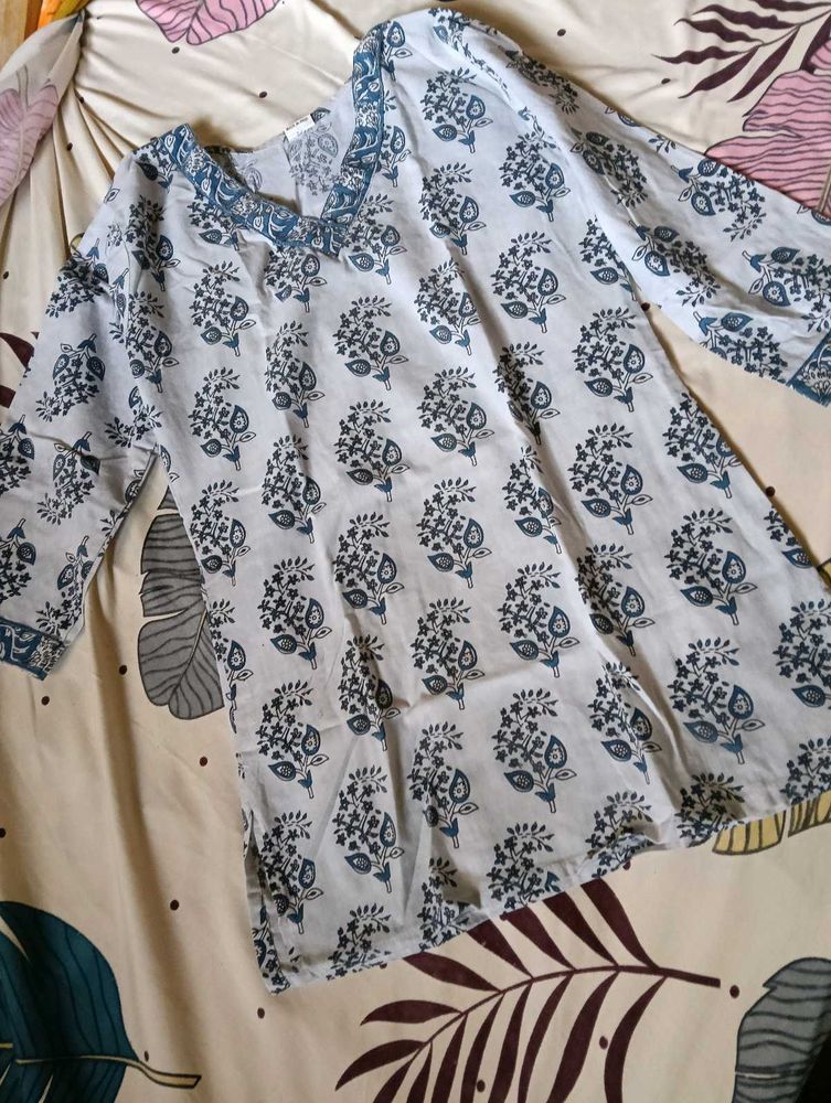 Designer Block Print Kurta