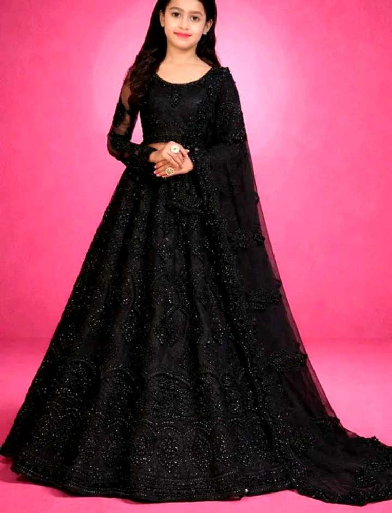 Stunning Black Lehenga Choli