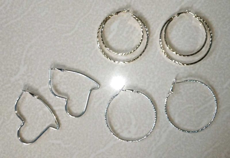 🇦🇪Set of Hoop &amp; Unique Earrings