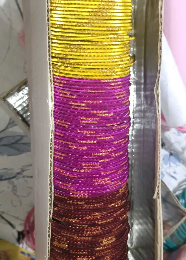 All Vibrant Set of Bangles