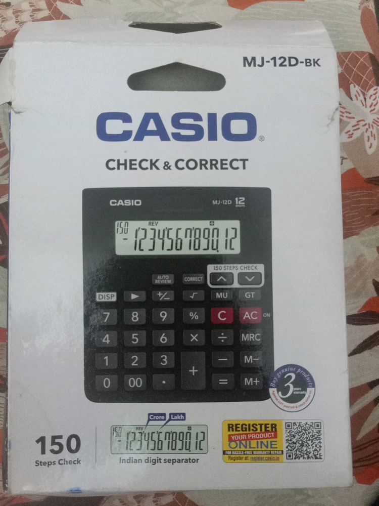 Casio Calculator ALMOST NEW