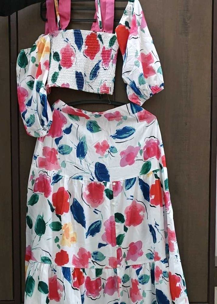 Floral Two-Piece Set