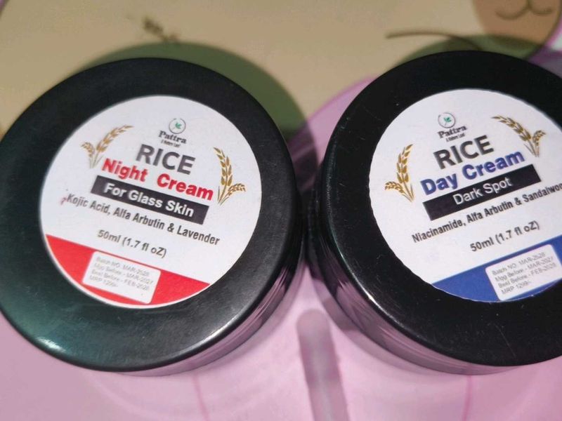 Rice Night cream for Glass Skin and dark spot crm