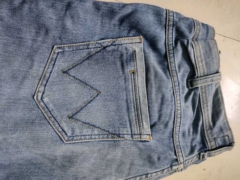 BRANDED WRANGLER BLUE DENIM JEANS