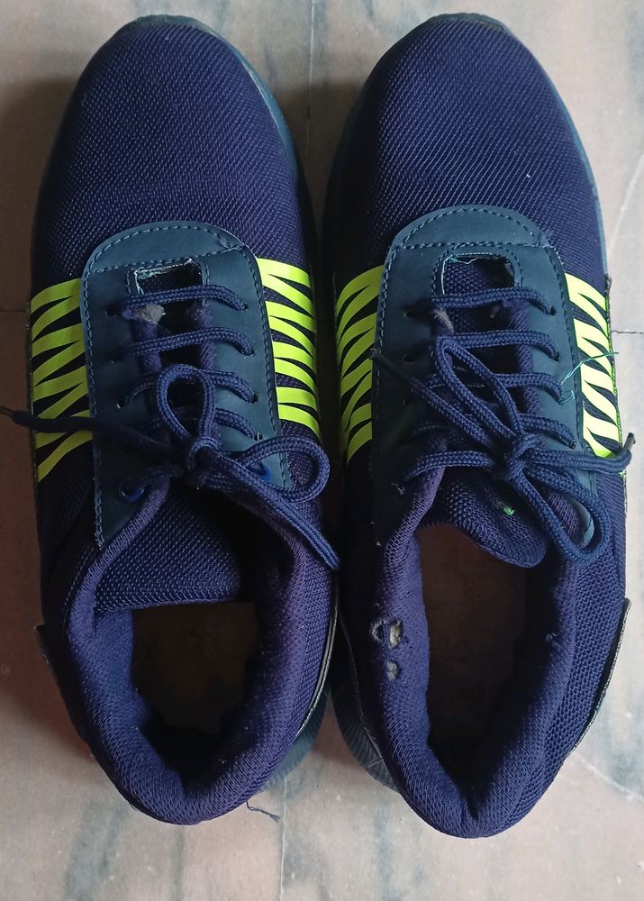 Blue T Colour Shoes For Men / Blue Colour Running Shoes / Blue Colour Walking Shoes /