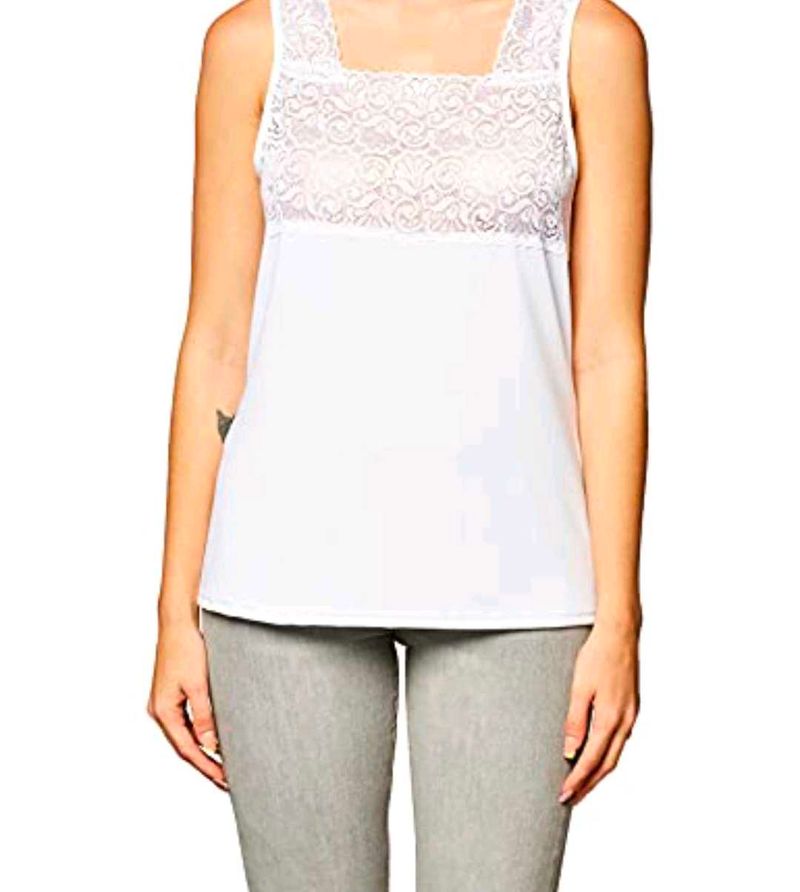 Very Beautiful Square Net Neck Camisole