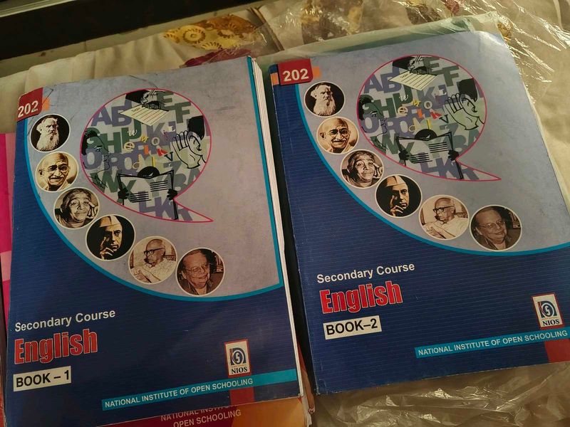 Class 10th NIOS Secondary Course English Books 1 &amp;