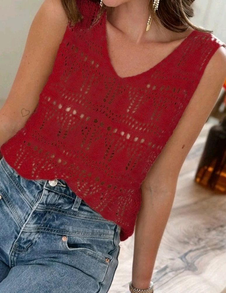 Beautiful Crochet Tank Top