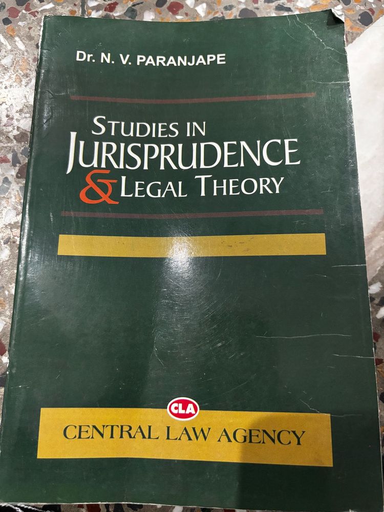 Studies in Jurisprudence &amp; Legal Theory