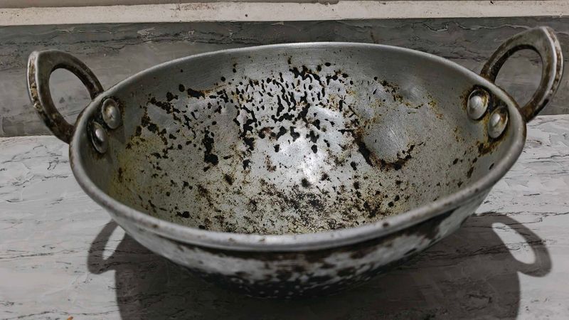 Vintage Kadai - Traditional Indian Cooking Pan