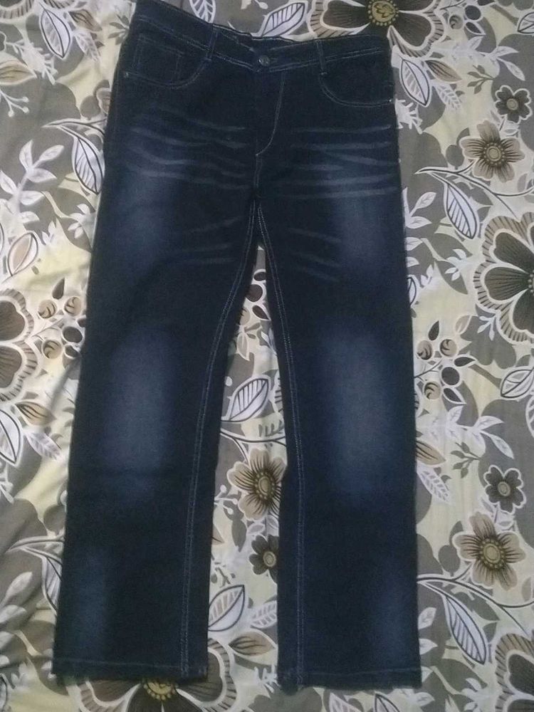 Dark Wash Relaxed Fit Jeans