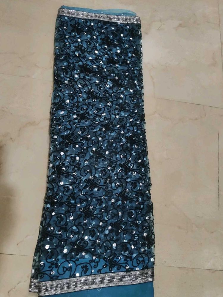 3 organza sarees with blouse only 300 rupees