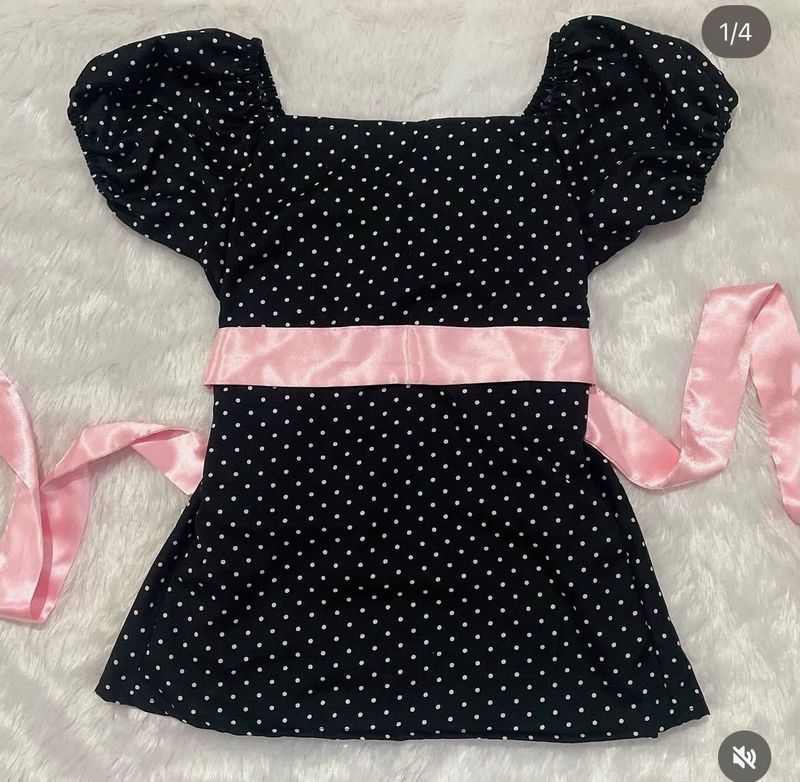 polka dot top ✨💖