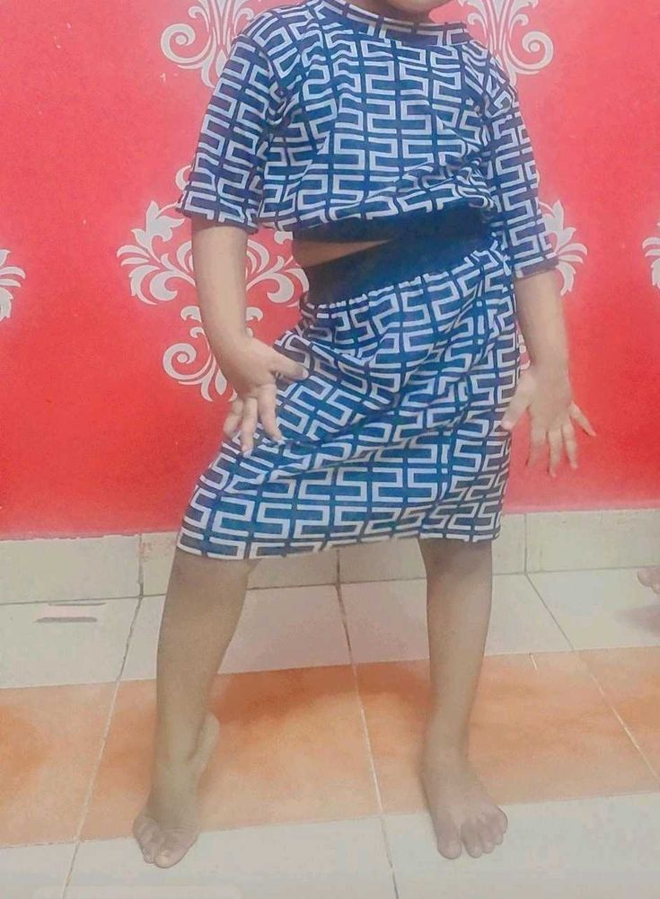 Co Ord Set For Girls Latest Print