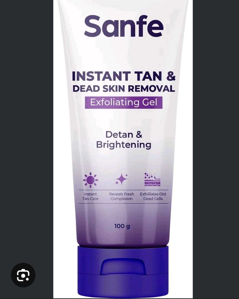 Sanfe Instant Tan &amp; Dead Skin Removal Exfoliating