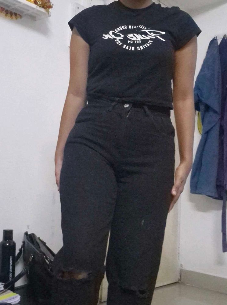 KOTTY Black Jeans