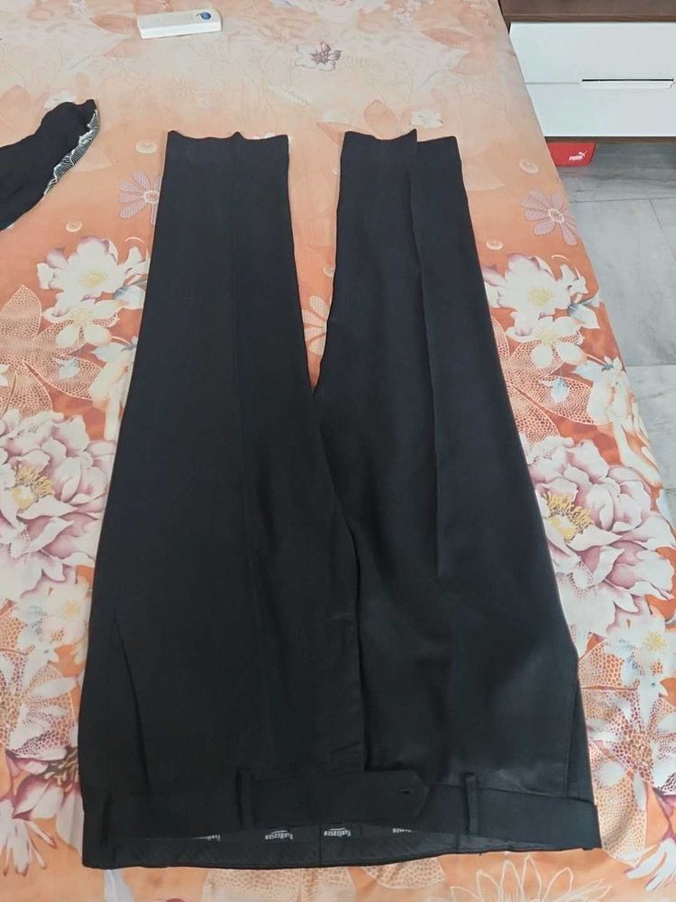 Classic Black Formal Trousers