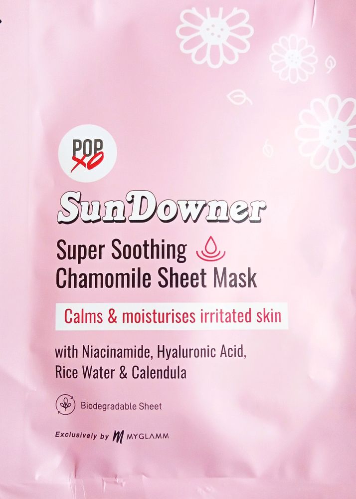 Pox Xo Sundowner  Super Soothing Sheet Mask