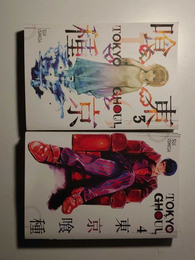 Tokyo Ghoul Manga Volumes 3 &amp; 4