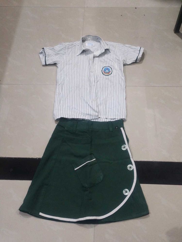 School Uniform Set - Skirt &amp; Shirt