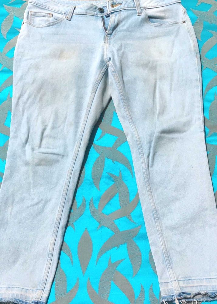 Light Wash Denim Jeans