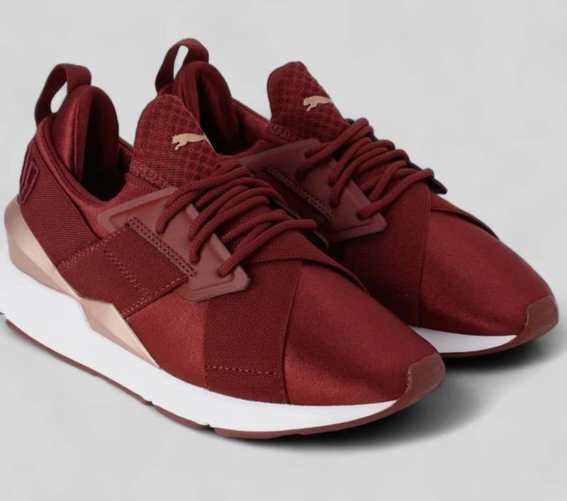 Puma Burgundy Sneakers