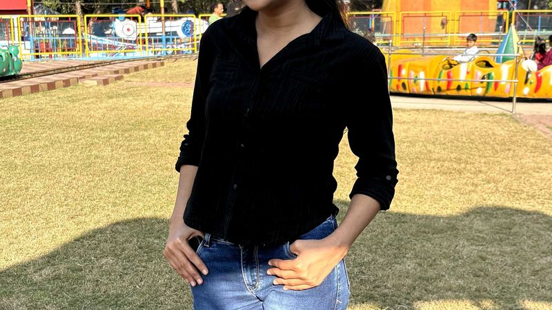 Black Button-Down Shirt