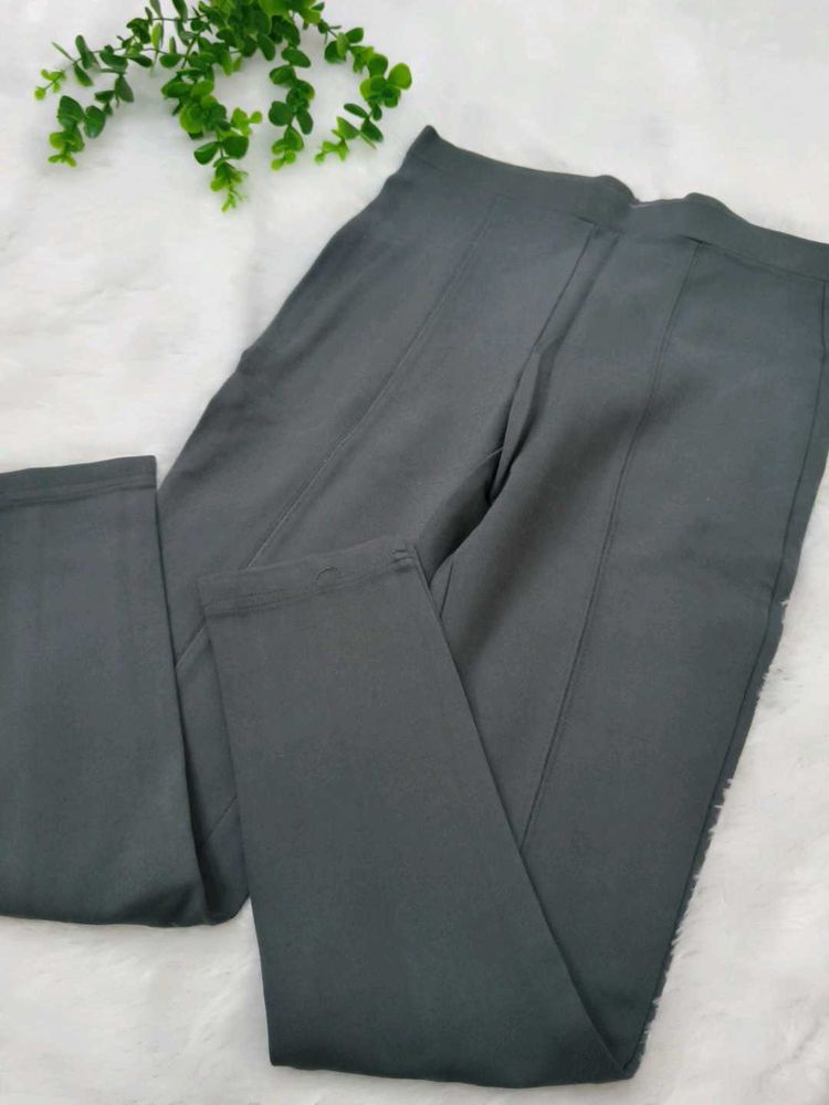 Stylish Women's Grey Trousers