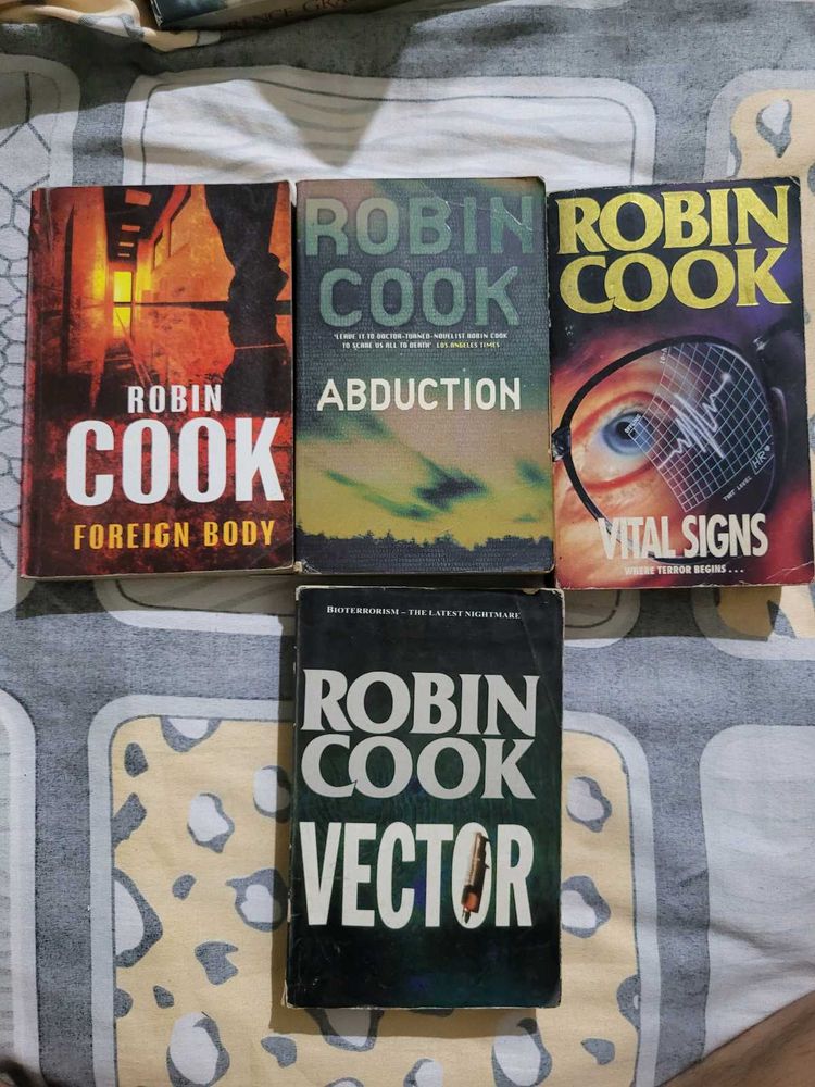 Robin Cook Medical Thriller Book Bundle