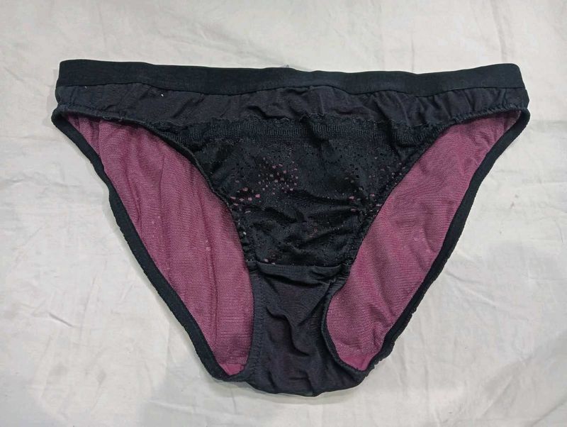 💛 Women's Black Lace Briefs