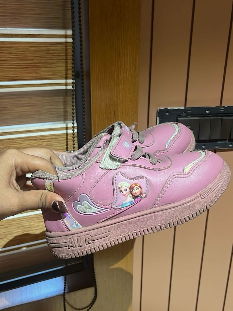 Pink Frozen Sneakers
