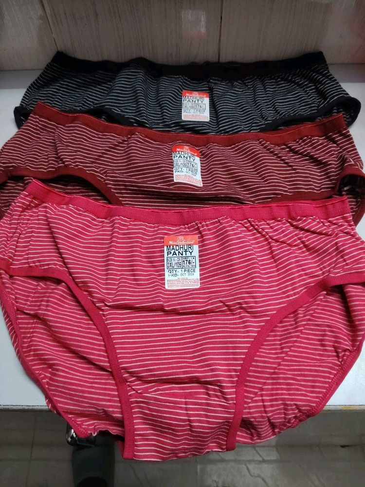 Comfortable Striped Briefs - Pack of 3