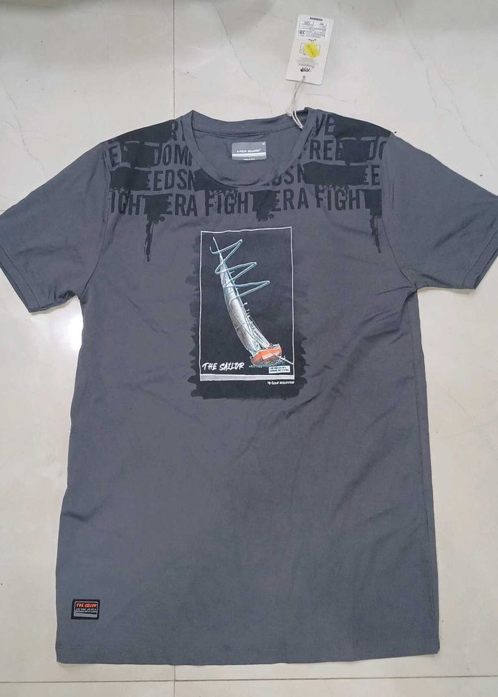 Graphic Print T-Shirt - 'The Sailor' Design