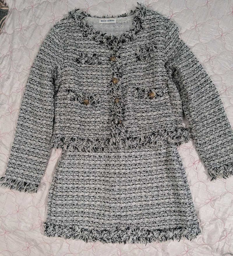Chic Tweed Co-ord Set