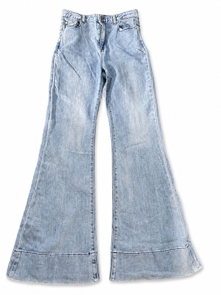 Light Wash Flare Jeans